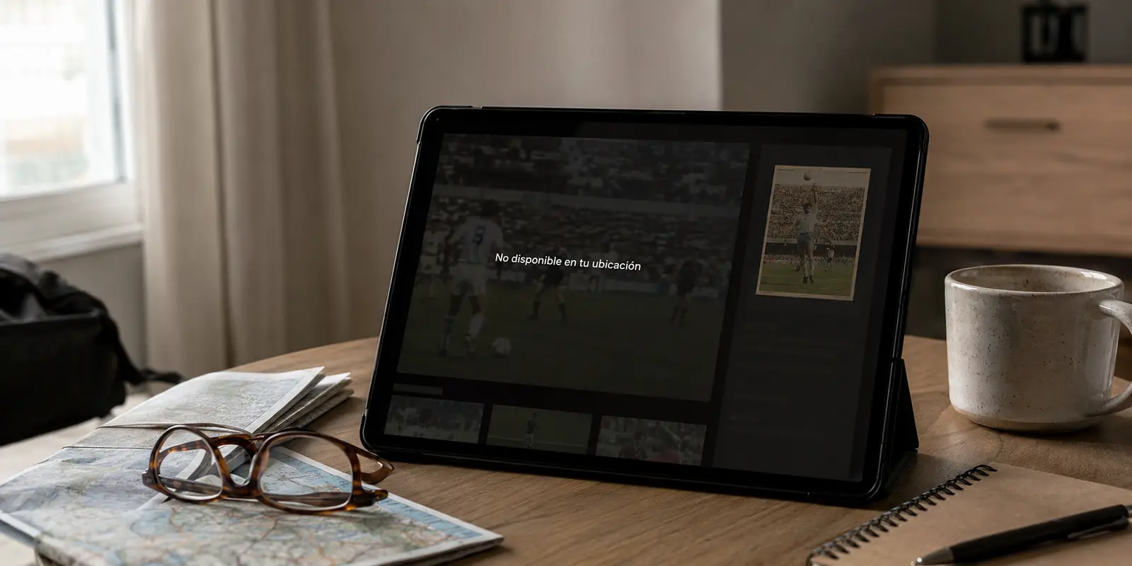 Antes de encender una VPN para una repetición deportiva antigua