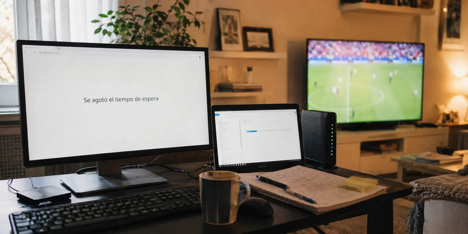 Dos webs caídas en España pueden significar cosas completamente distintas