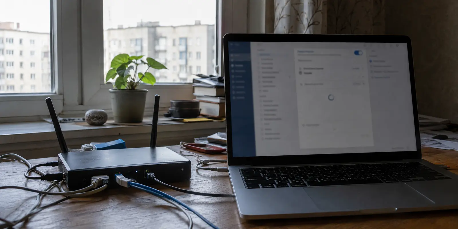 IP dedicada en el router: la configuración correcta se demuestra cuando el túnel cae