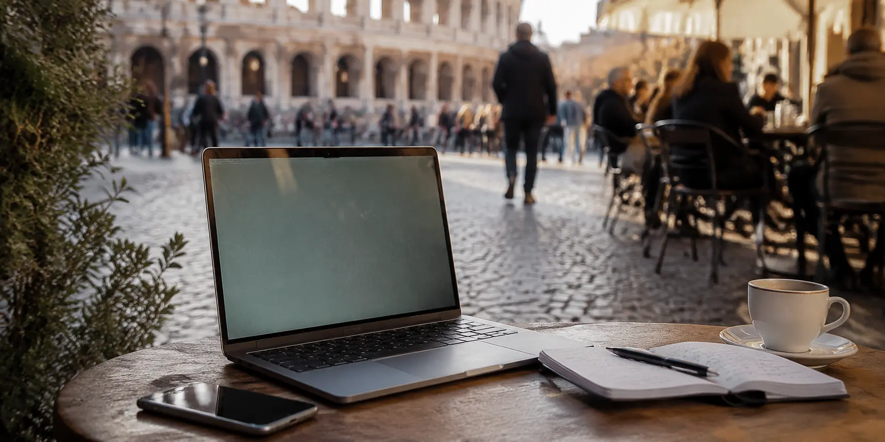 Vivir en Italia sin mandar toda mi vida digital a otro país
