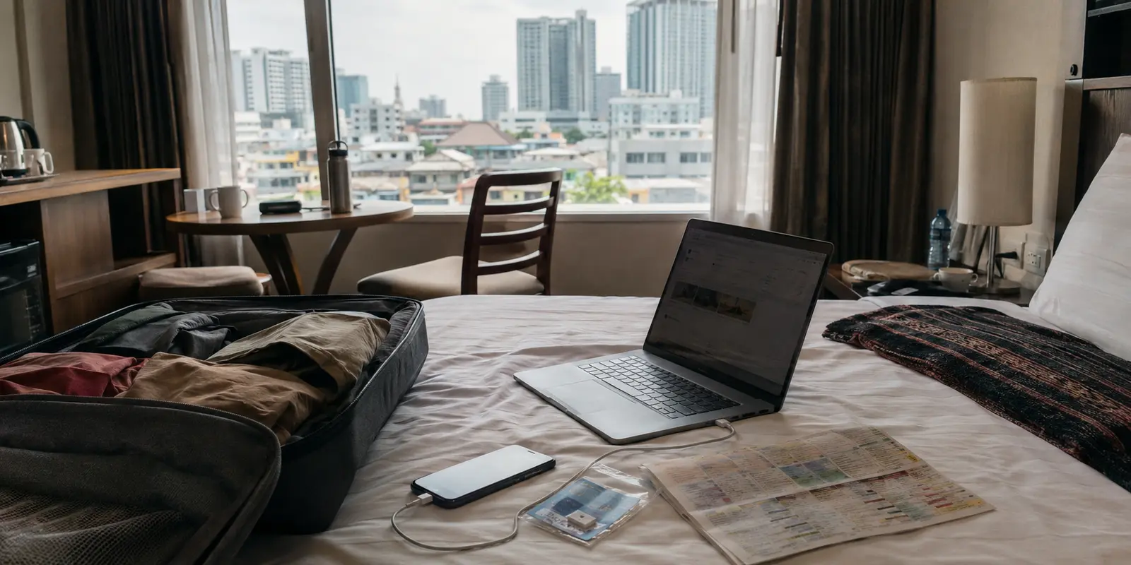 Tres semanas en Tailandia: eSIM primero, VPN después