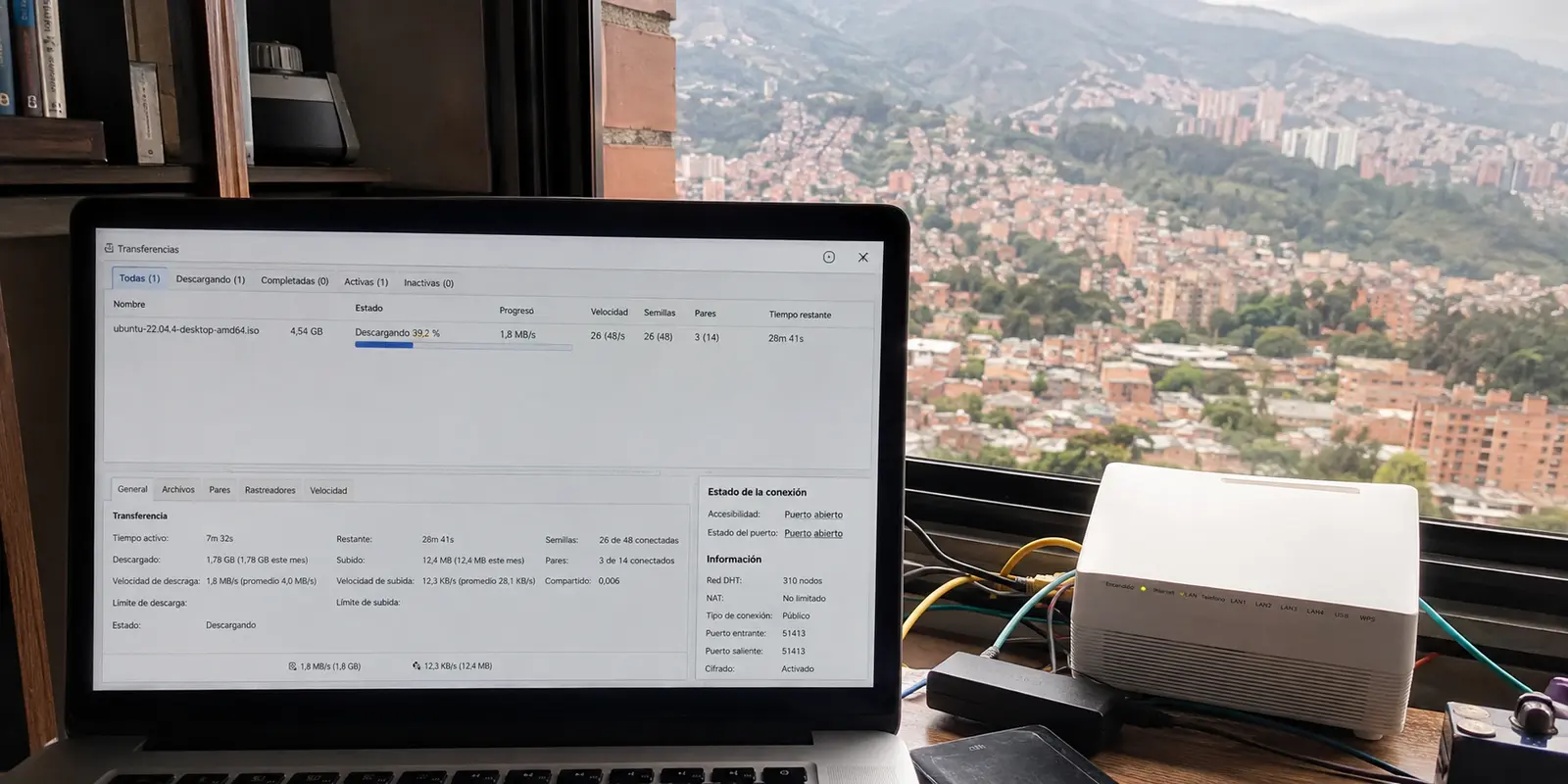 Port forwarding desde Colombia sin perder el puerto al cambiar de ruta