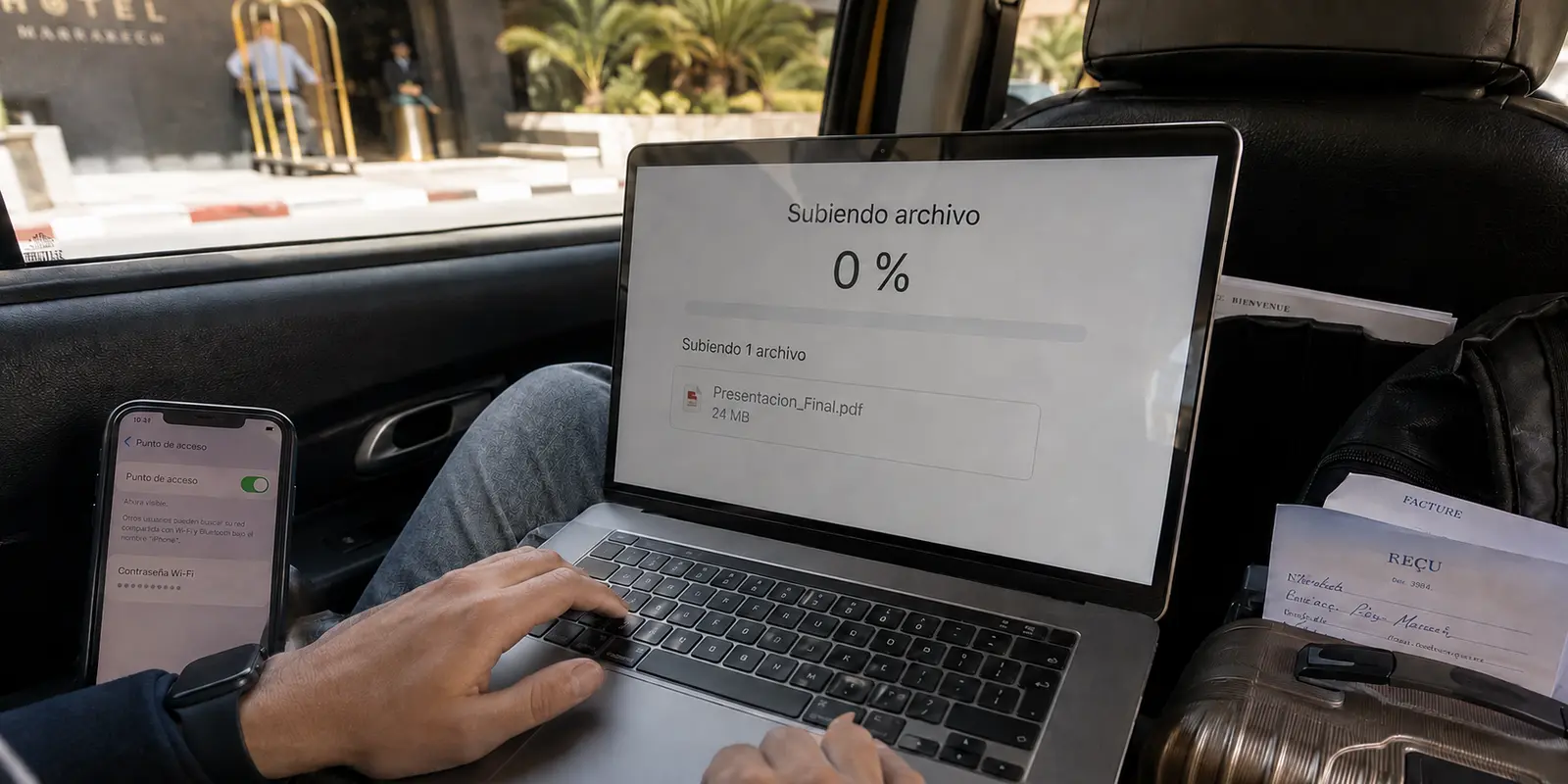 En Marruecos, primero verifico la red y después activo la VPN