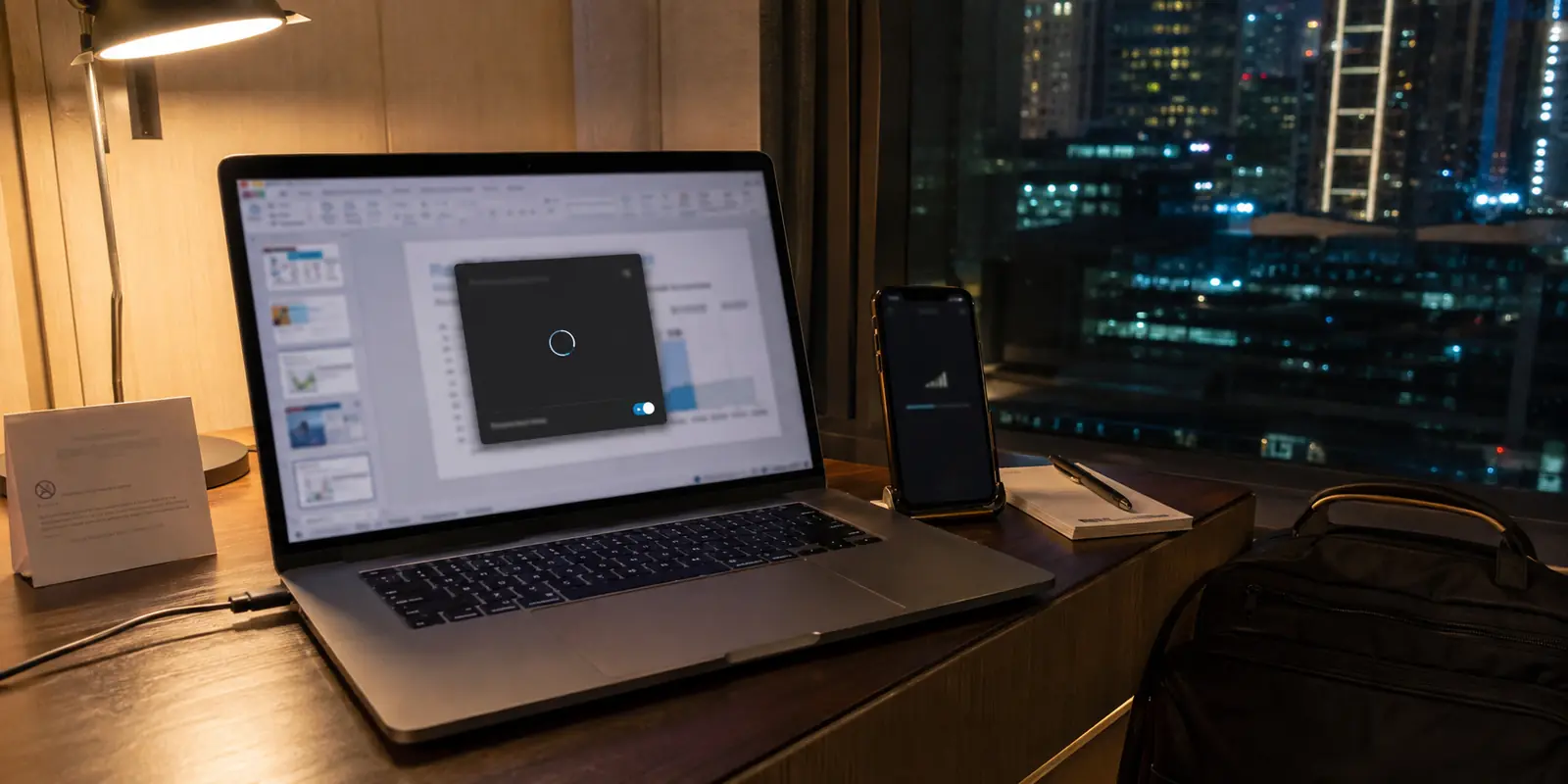 Antes de encender la VPN en un hotel de Dubái