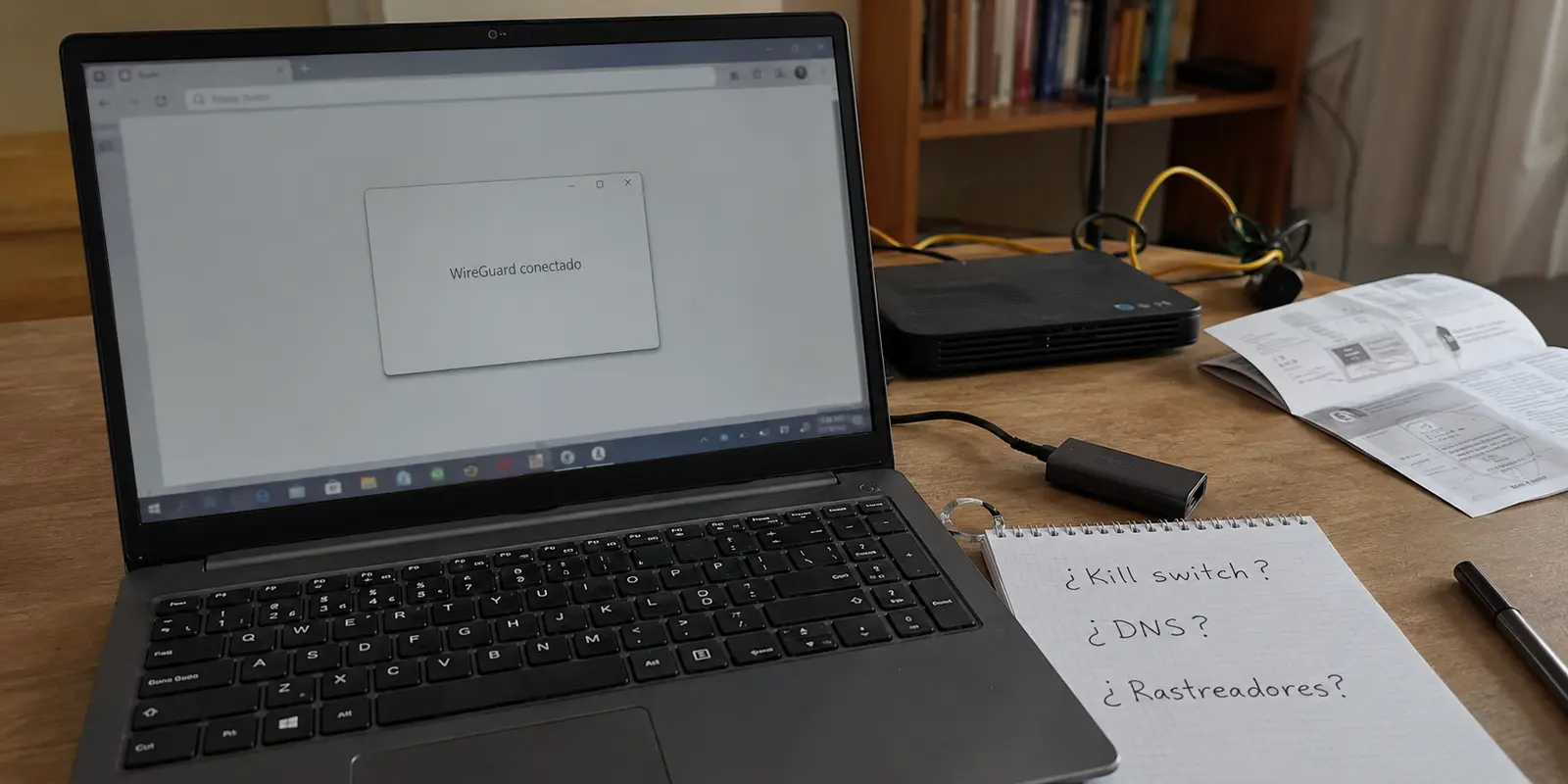 WireGuard cifra lo que haces, pero no oculta que usas una VPN