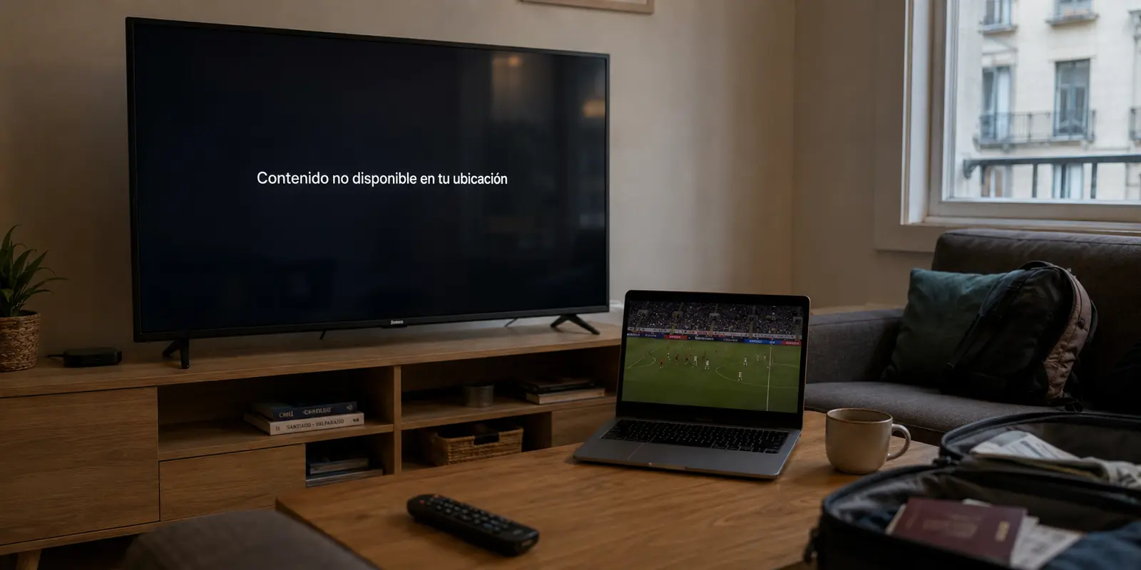 Smart TV y contenido chileno fuera de Chile: bloqueo, vencimiento y dispositivo