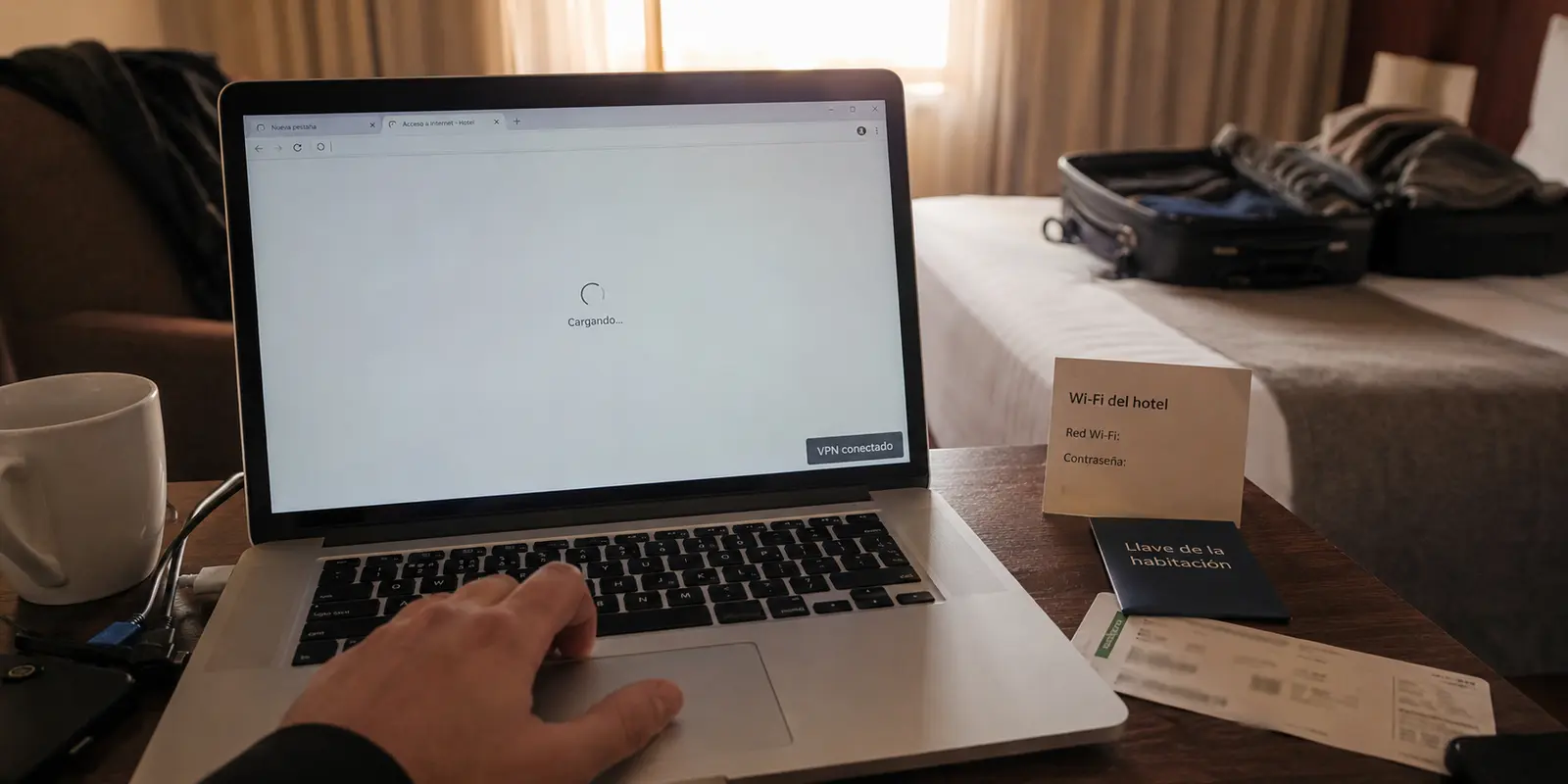 VPN de pago para Wi‑Fi de hoteles y aeropuertos: el túnel empieza después de que la red ya te vio
